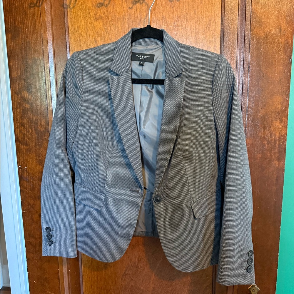 Talbots Classic Gray Women’s Blazer